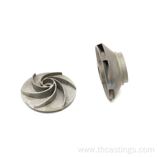 Silica Sol Casting Stainless steel pump impeller